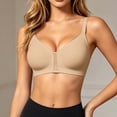 thumbnail image 2 of LIUYUNNN Seamless Push Up Soft Cup Bra For – T Shirt Underwear With Gentle Contouring And Back Support Womens Bras No Underwire, Size D, 2 of 5