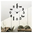 thumbnail image 2 of Giant Frameless Wall Clock - Extra Large Silent Modern Clock for Living Room & Office Decor, 2 of 5