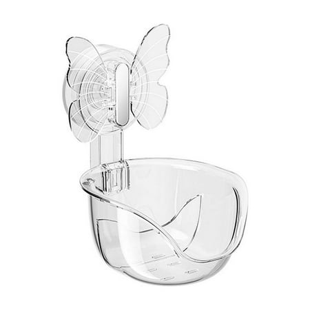 

Viflosae No-Punch Beauty Brush Bathroom Suction Cup Wall Mounted Vanity Makeup Shelf Summer Savings