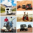 thumbnail image 6 of Emlimny Spare Tire Cover for RV Trailer, Waterproof Leather Wheel Cover  for Wheel Diameter 15 inch with American USA Flag ,Camper Spare Tire Cover Fit for Jeep Wrangler Rv SUV Truck Travel Trailer, 6 of 8
