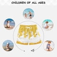 thumbnail image 6 of Cartoon White Duck Family Boys' Swim Trunks Board Shorts Beach Pants Bathing Bottoms 5T, 6 of 8