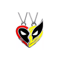 thumbnail image 1 of Collar Amistad Dije Acero Inoxidable Corazón Mejor Amigo 2 pzs, 1 of 4