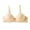 Beige, variant on Women's Breathable Comfort Adjustable Everyday Support Wireless Bra Top Plus Size Bras for Women, Hot Pink, Size 44