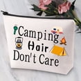 thumbnail image 4 of Camping Makeup Bag Camping Hair Don't Care Cosmetic Bag Camping Travel Storage Bag Scout Camping Camp Gift Camper Survival Kit, 4 of 6