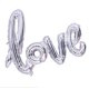 thumbnail image 1 of Globo de papel de aluminio con letras de amor Rojas, rosa, plata, oro, aniversario, boda, San Valentín, fiesta de cumpleaños, decoración de accesorios para fotos, 1 of 7