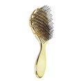 thumbnail image 3 of Peigne à huile vintage, brosse à cheveux, peigne de massage du cuir chevelu, peigne de coiffure, doré, 3 of 4
