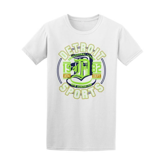 Detroit Sports, New Generation T-Shirt Men -Image by Shutterstock, Male Small