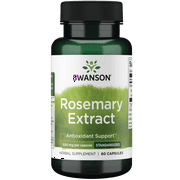 Swanson Rosemary Extract 500 mg 60 Capsules
