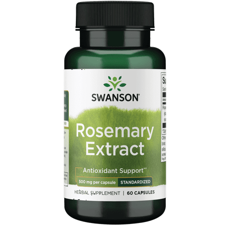 Swanson Rosemary Extract 500 mg 60 Capsules