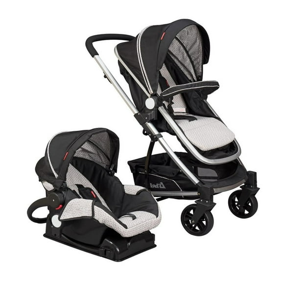 Carriola Travel System D´Bebe  Crown Negro