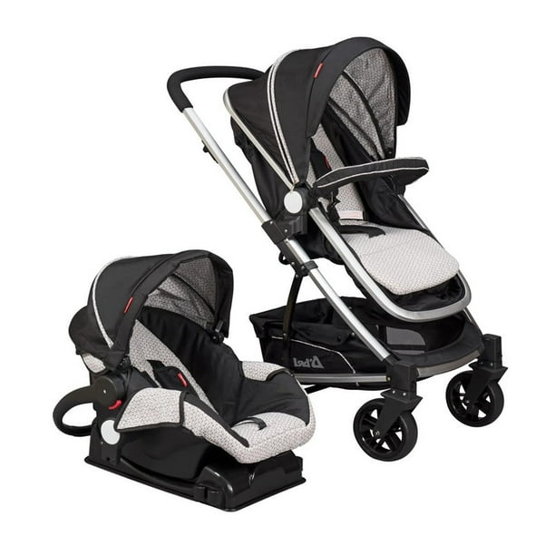 Carriola Travel System D´Bebe Crown Negro