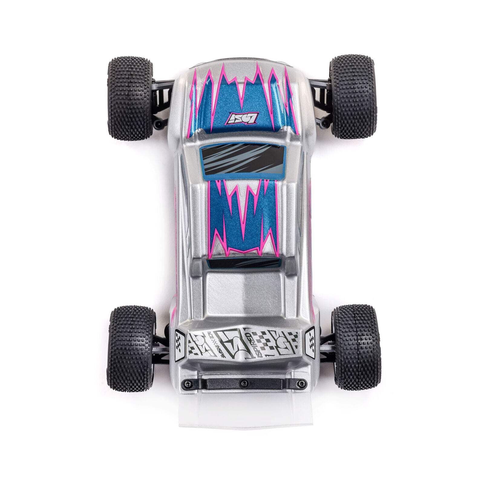 Losi Micro-T 1/28 2 Wheel Drive Silver RTR LOS-1392T2
