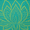 Blue, variant on Gaiam Premium Print Reversible Yoga Mat, Purple Lotus, 6mm
