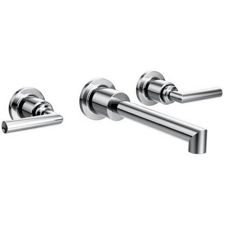 Moen TS448ORB Felicity Double Handle Widespread Bathroom Faucet, Available in Various Colors