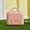 Pink, variant on 14in Small Travel Hand Luggage Mini Carry On Suitcase Hard Shell Cosmetic Case Pink 11.8x9.8x5.9 inches / 30x25x15 cm