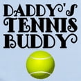 thumbnail image 2 of CafePress - Daddys Tennis Buddy Body Suit - Baby Light Bodysuit, Size Newborn - 24 Months, 2 of 4