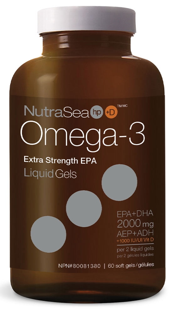 Nutrasea NUTRASEA HP+D Omega 3 Extra Strength (60 sgels)