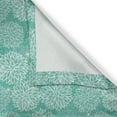 thumbnail image 4 of Ambesonne Teal Window Valance, Drawing, 54" X 18", White Teal, 4 of 5