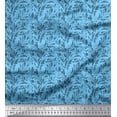 thumbnail image 1 of Soimoi polyester Crepe Fabric Swirl Abstract Print Sewing Fabric Yard 52 Inch Wide, 1 of 3