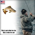 thumbnail image 4 of Brown Trout Leaping, Fish Pin, Hand Painted, FP010PR, 2" Very Large Lapel Pin, Hat, Brooch, Brooches, Jewelry, Gift, Fishing, Salmonoids, 100% Handmade in the USA, 200 Fish Designs Available, 4 of 7
