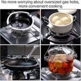 thumbnail image 4 of Juego de 2 reductores de gas, reductor de cocina de gas de acero inoxidable, encimera, plancha, placa de cocina, salvamanteles, soporte para wok, olla a gas, 4 of 4