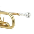 thumbnail image 4 of Glarry Brass Bb Trumpet Kit with Case Mouthpiece for Student Beginner Golden, 4 of 8