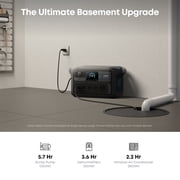 Anker SOLIX C2000X Gen 2 Portable Power Station, 2048Wh/2400W - Dark