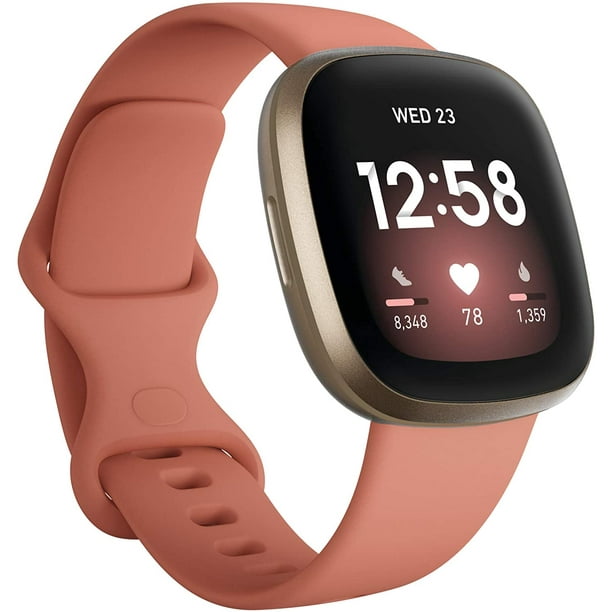 Fitbit Versa 3 Smartwatch with Voice Assistant + GPS & 24/7 Heart