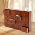 thumbnail image 3 of Antique Apothecary Cabinet with 16 Drawers Wood Box Desk Drawer Organizer Box$$Home Decor, Kitchen, & Other, 3 of 9