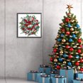 thumbnail image 2 of 5D DIY Taladro en Forma Especial Parcial Corona Navidad 30x30cm, 2 of 9