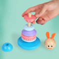 thumbnail image 4 of Juego de apiladores de arcoíris de animales 2 en 1 para niños, aprendizaje temprano, coordinación mano-ojo cabeza de conejito, 4 of 9