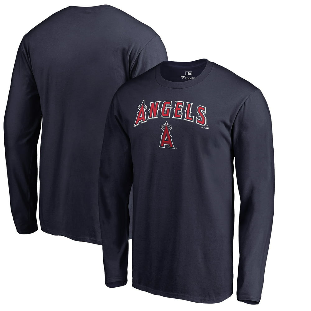 Los Angeles Angels Fanatics Branded Big & Tall Team Lockup Long Sleeve ...