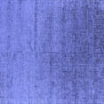 thumbnail image 1 of Ahgly Company Indoor Square Oriental Blue Industrial Area Rugs, 3' Square, 1 of 4