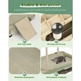 thumbnail image 3 of VNEKVA Turtle Floating Basking Platform, Turtle Tank Accessories with Feeding Area, Reptile Climbing Dock for Aquatic Pets, 3 of 9