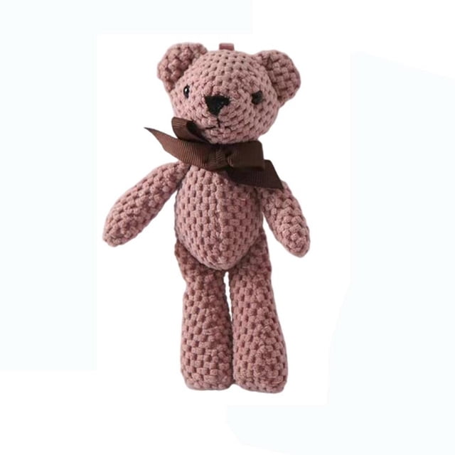 Billuyoard Muñecos de peluche de oso duraderos, adecuados para diversas ocasiones, muñecos colgantes, regalos, oso de peluche Kits de decoración para fiestas No.4