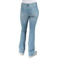 thumbnail image 3 of Indigo Rein MED BLUE Women's Juniors' Seamed Bootcut Jeans,9 (W28 L32 1/2), 3 of 3