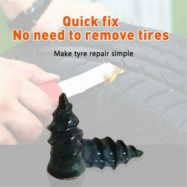 Tire Repair Nails Car Tire Repair Rubber Nails Kit Auto Motorcycle
