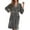 503_Dark Gray, variant on Gifts for Women Robes for Women Fluffy House Coat Oversized Soft Women's Sleepwear Spa Womens Bathrobe Blackish Green