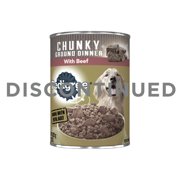 PEDIGREE Chunky Ground Dinner With Beef Adult Canned Wet Dog Food, 22 oz. Can