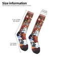 thumbnail image 2 of Masiiu Bluey Print Adult Crew socks, Comfortable Novelty Colorful Patterned, Breathable, Stylish Colorblock for Men Women, 2 of 6