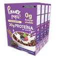 thumbnail image 1 of Power pops! 4 pack cereal con 30% de proteína de suero de leche sin azúcares añadidos con delicioso sabor a chocolate 800 g, 1 of 7