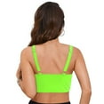 thumbnail image 2 of Women's Swimwear Tankini Set Beach Pool Cover Up Hollow Out Bikini Top With Swim Shorts Conservative Two Piece Bathing Suit Short Swimsuits for Women Womens 3 Piece Swimsuits Womens Swimming Shorts, 2 of 6