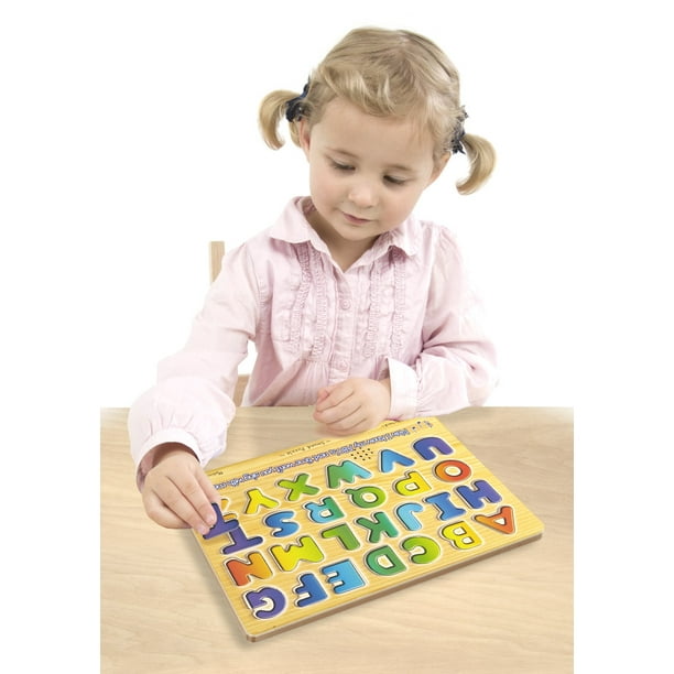 Melissa & doug alphabet sound puzzle sale