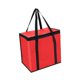 thumbnail image 5 of Bolsa isotérmica para 6 vasos, bolsa para llevar, bolso de mano grande para bebidas, reutilizable. Rojo, 5 of 9