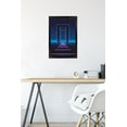 thumbnail image 6 of Geometric Neon Wall Poster, 14.725" x 22.375", Framed, 6 of 6