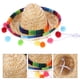 thumbnail image 4 of BRIGHTFUFU Sombrero de México Fiesta de Carnaval Sombrero de Fiesta Sombrero Mexicano Pequeño Sombrero de Fiesta con Correa para la Barbilla, 4 of 8