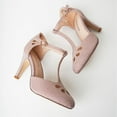 thumbnail image 3 of J. Adams Pepper Mary Janes -Adorable Vintage Cutout Low Nude Kitten Heel Retro Strap Pumps for Women, 3 of 6