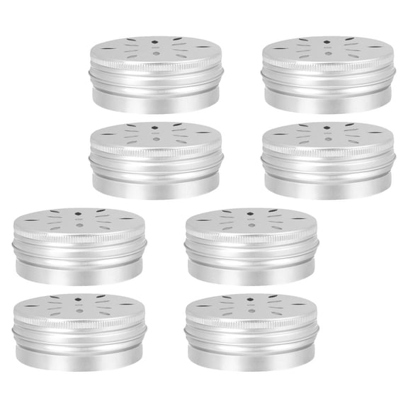 LITINKIMI 8pcs Aluminum Nose Work Containers for Dog Training Scent Work Supplies and Lightweight