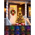 thumbnail image 2 of SUNLINKCO 65.6Ft Smart Christmas Tree Fairy Lights 200 LED, RGBIC Color Changing Holiday String Lights, APP Remote Control 84 Scenes, Music Mode, Work with Alexa & Google Home, Indoor Halloween Decor, 2 of 8