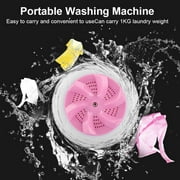 Sonew Machine à laver, mini machine à laver, mini-ordinateur portable machine à laver ultrasonique voyage outil de nettoyage